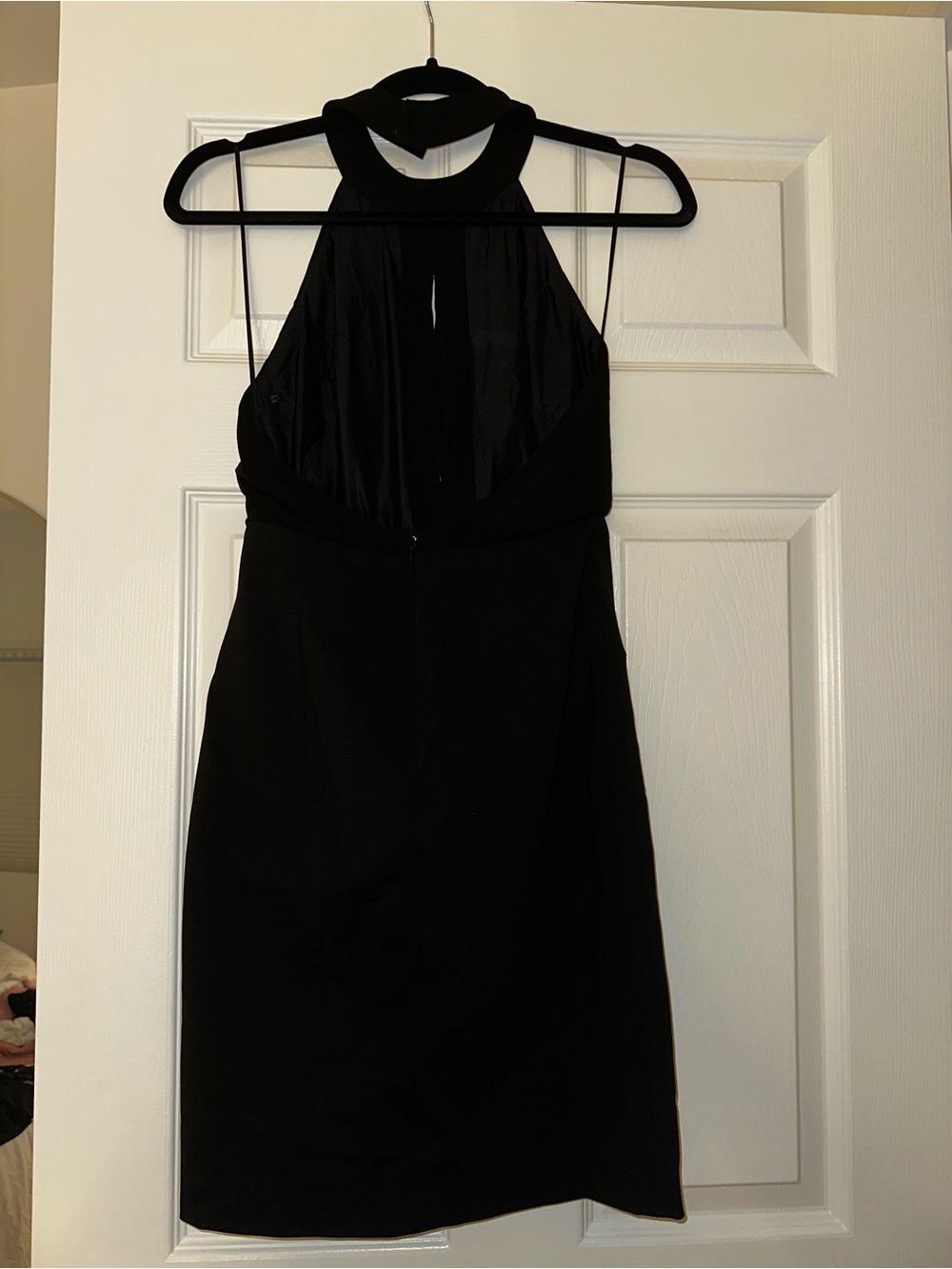 Alexander McQueen Black Halter Neck Cocktail Dress Size IT 40 / US 4 - Picture 5 of 9